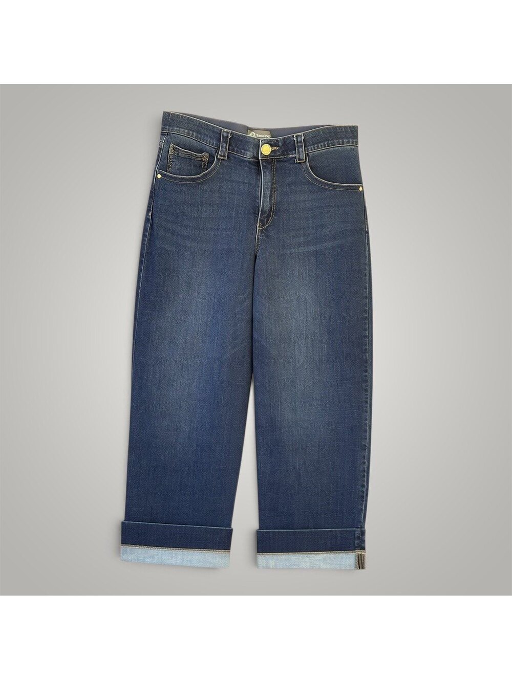 Democracy Ab Technology Cropped Cuffed Jeans | 14
